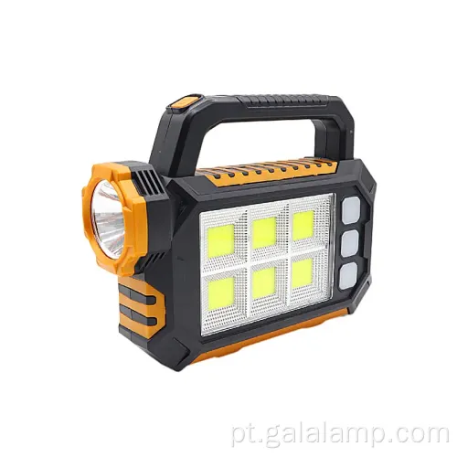 Luz de trabalho solar de alta potência para acampar